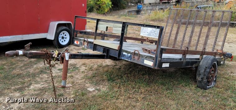 2001 Shop built  utility trailer - LN9652