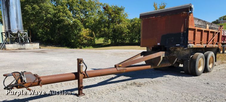 2018 Shop built  end dump pup trailer - MK9405