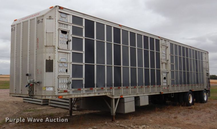 2008 Barrett Trailers  livestock trailer - DQ7261
