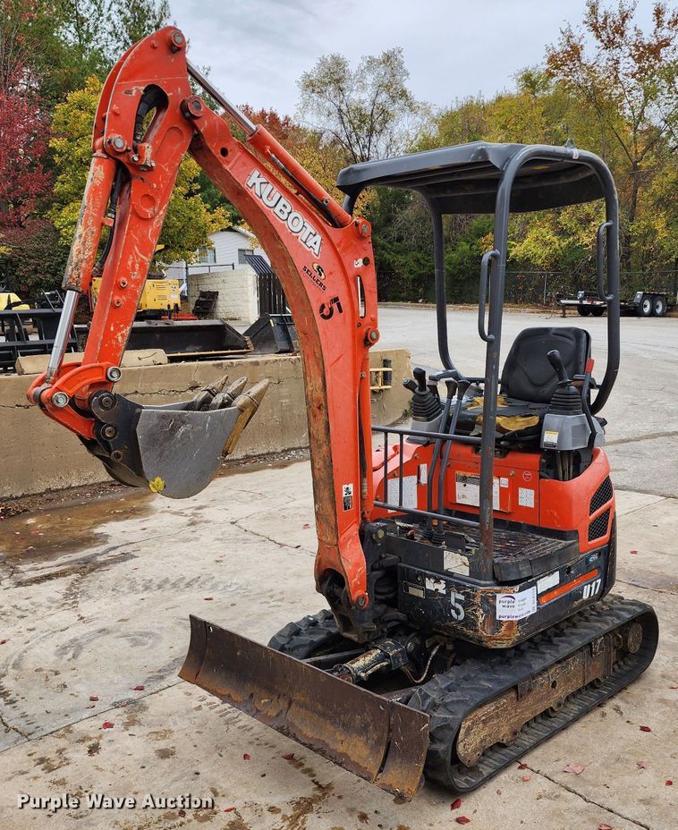 2014 Kubota U17  mini excavator - DL6718