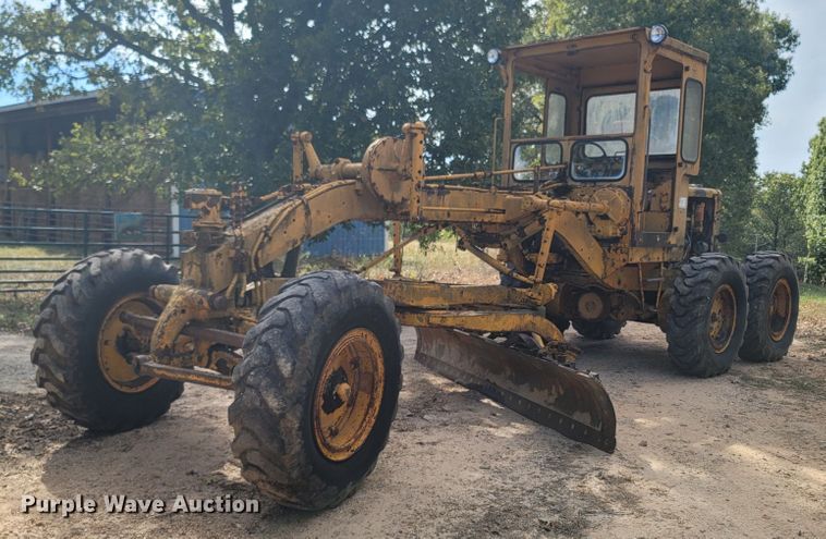 1968 Caterpillar 112F  rigid frame motor grader - DR3334