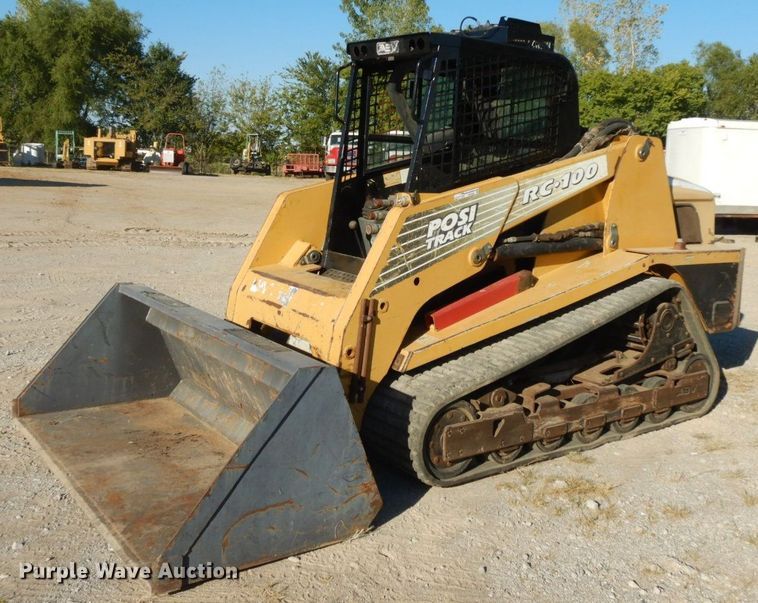 2005 ASV RC100  tracked skid steer loader - HF9395