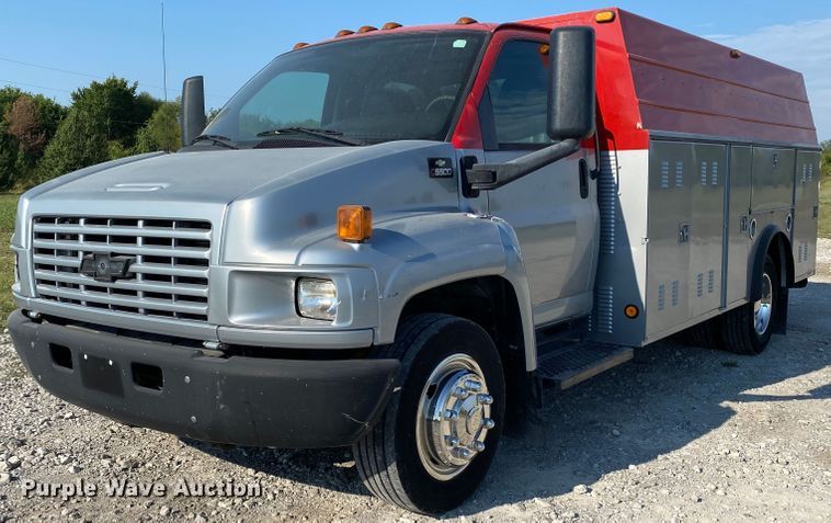 2008 Chevrolet C5500  utility / service truck - JW9418