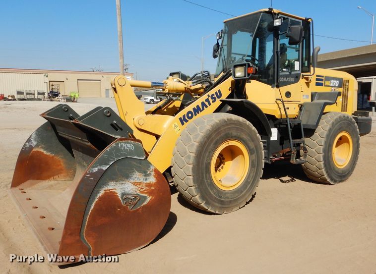 2014 Komatsu WA270-7  wheel loader - JX9099