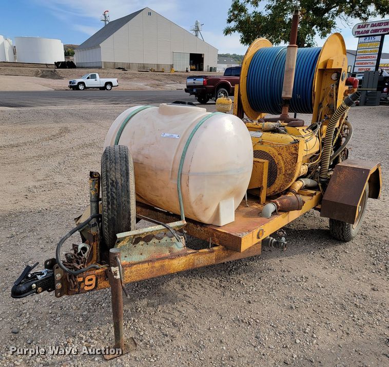 1976 O'Brien  sewer jetter trailer - LL9542