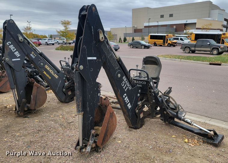 Bradco 8511X  skid steer backhoe attachment - LL9553