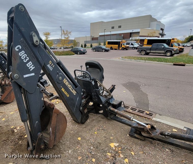 Bradco 8511X  skid steer backhoe attachment - LL9554