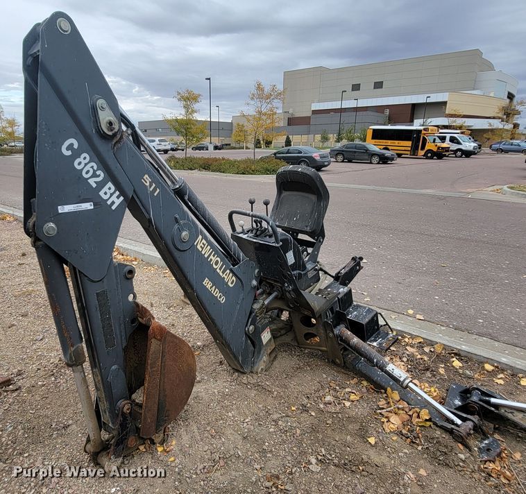 Bradco 511X  skid steer backhoe attachment - LL9556
