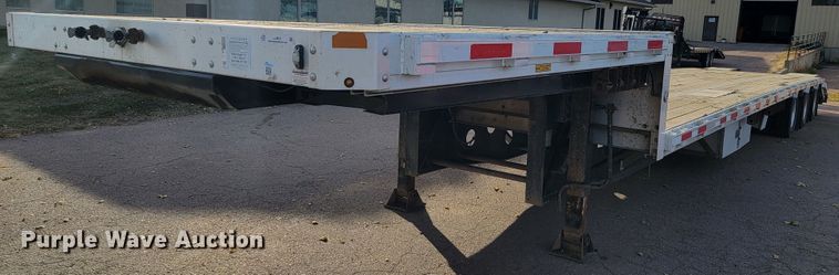 2016 Doonan 5021CM  drop deck equipment trailer - LL9631