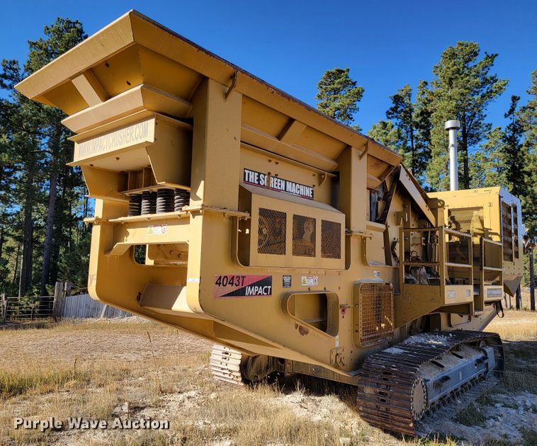The Screen Machine 4043T Impact  crusher - LL9646