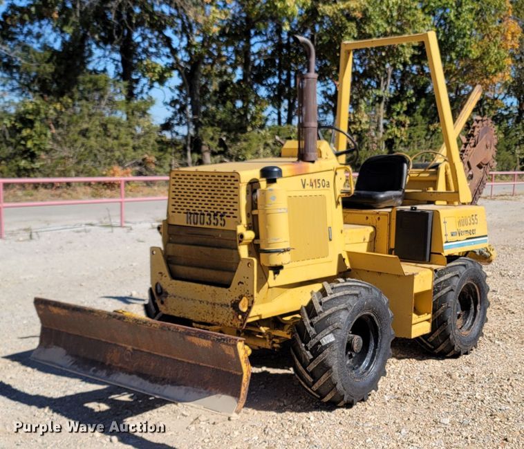 1997 Vermeer V4150A  trencher - LN9689