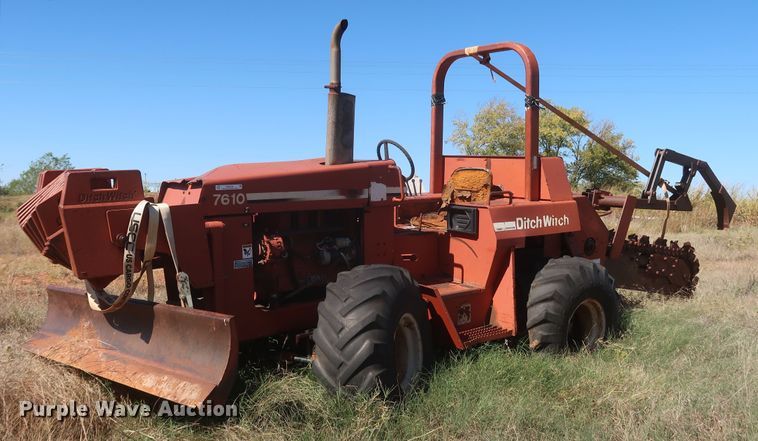 Ditch Witch 7610  trencher - MJ9182