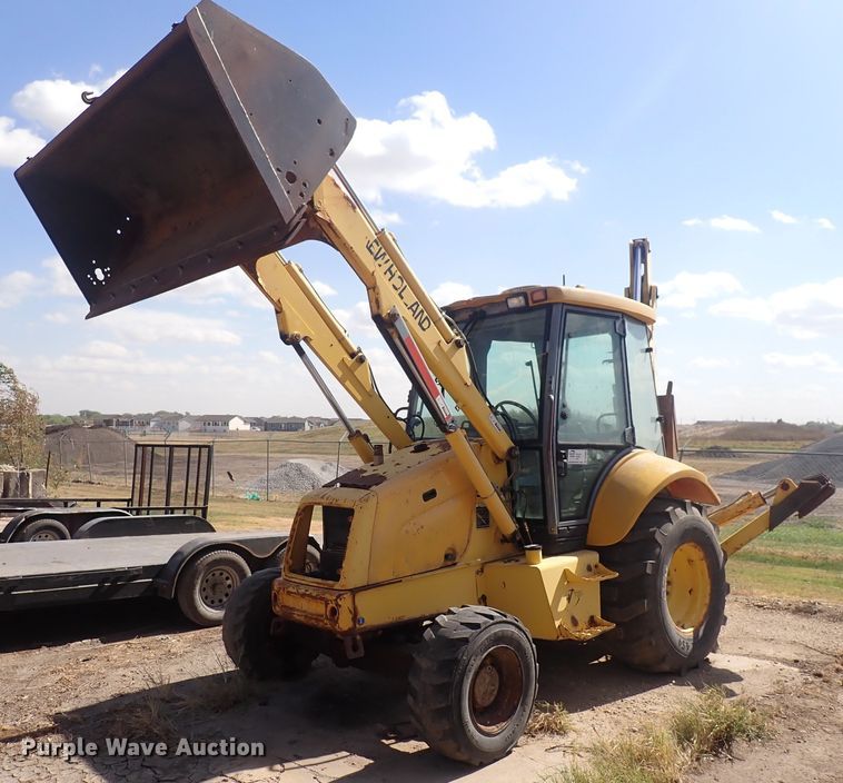 New Holland 555E  backhoe - DQ3006
