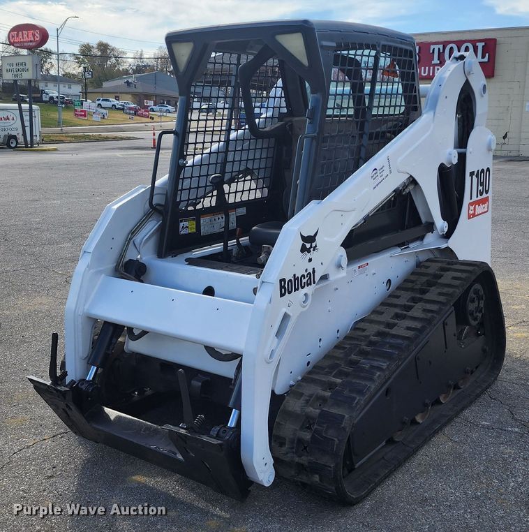 2007 Bobcat T190  tracked skid steer loader - DM4845