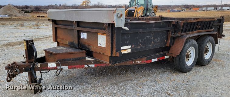 2014 Carry-On  dump trailer - DM8104