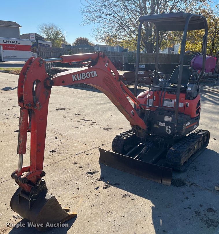 2014 Kubota U17  mini excavator - DR7292