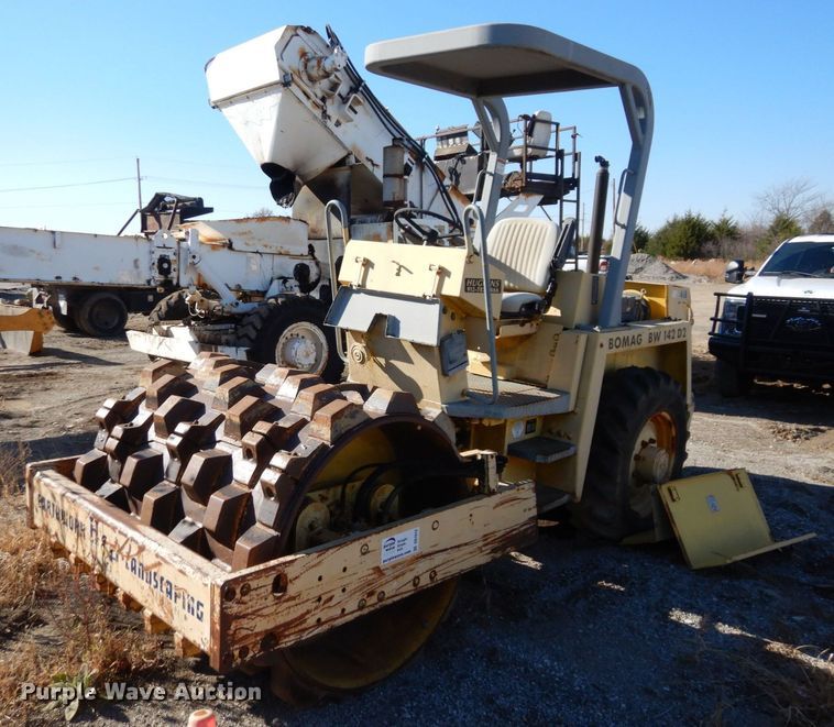 1996 Bomag BW142D-2  single drum roller - DS1513