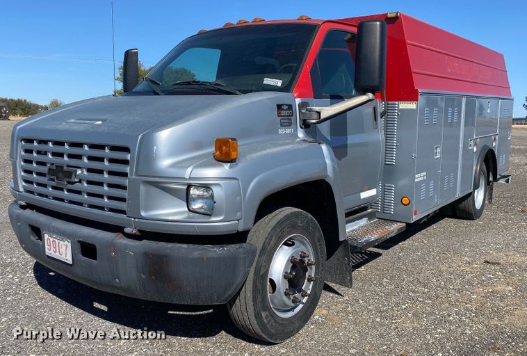 2007 Chevrolet C5500  utility / service truck - JW9347