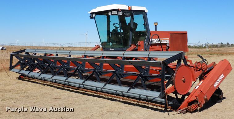 1996 Hesston 8100  windrower - DN6261