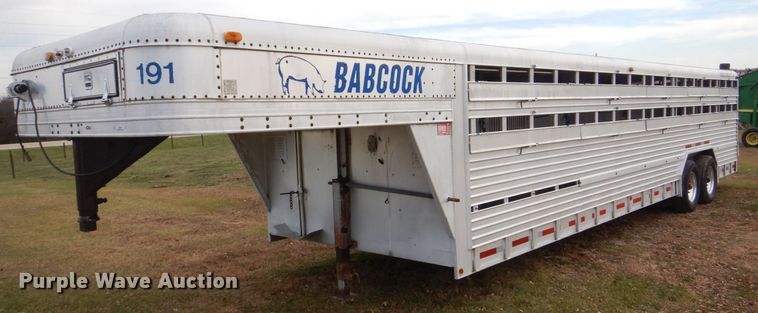 1991 Featherlite G-2352  livestock trailer - MJ9826