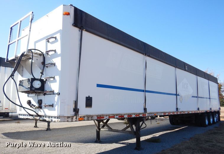 2011 Wilkens 0K2HA32VCFSA  walking floor trailer - KJ9022