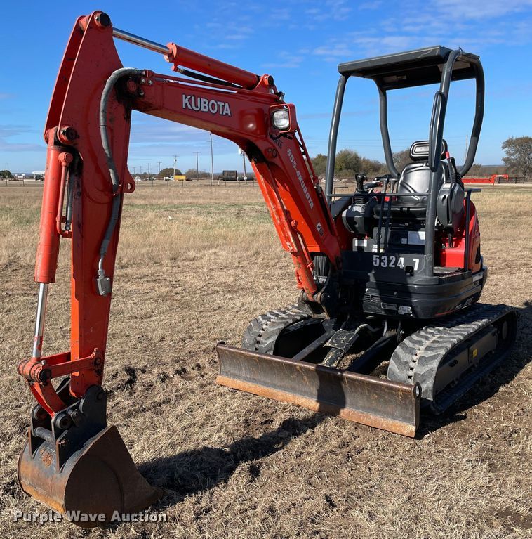 2020 Kubota U25 mini excavator - DL0741