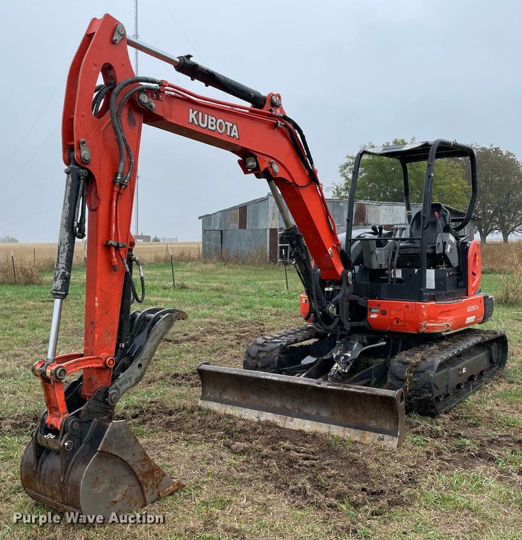 2019 Kubota KX057-4 mini excavator - DN7619