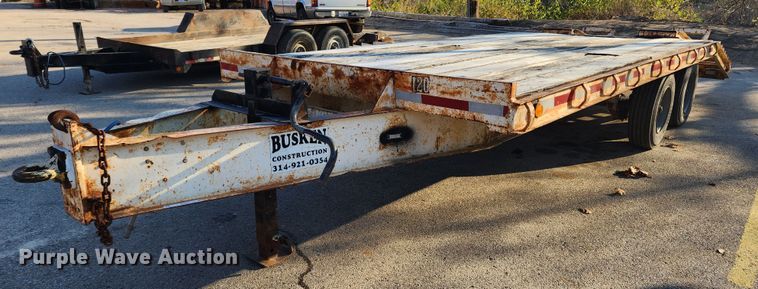1986 Cronkhite  equipment trailer - JB9765