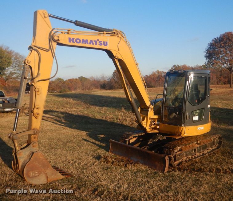 2008 Komatsu PC78MR-6  mini excavator - DO1424