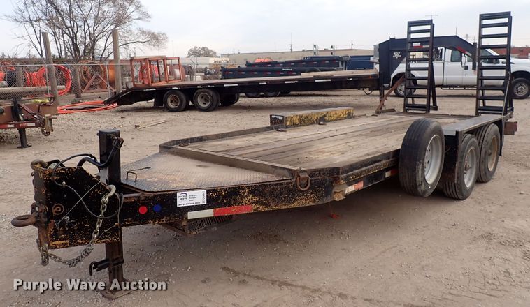 1998 Kiefer  equipment trailer - DQ4941