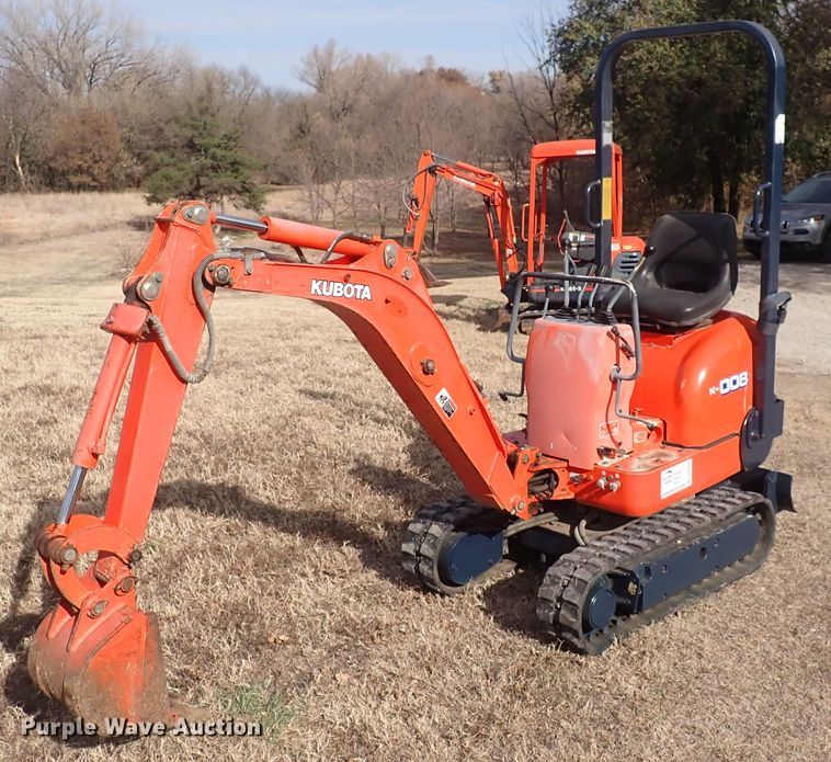 2002 Kubota K008  mini excavator - DQ4950