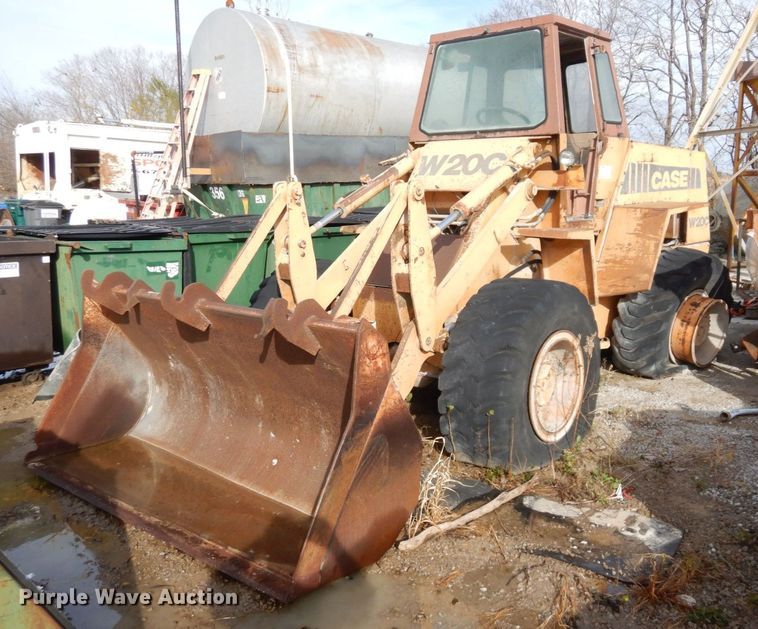 1986 Case W20C  wheel loader - DS1534
