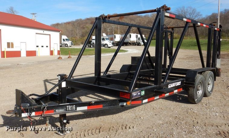 2017 Custom MRT-1400-2  reel trailer - JL9802
