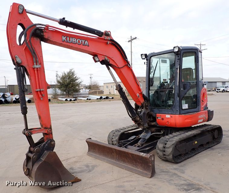 2012 Kubota KX057-4  mini excavator - DK1000