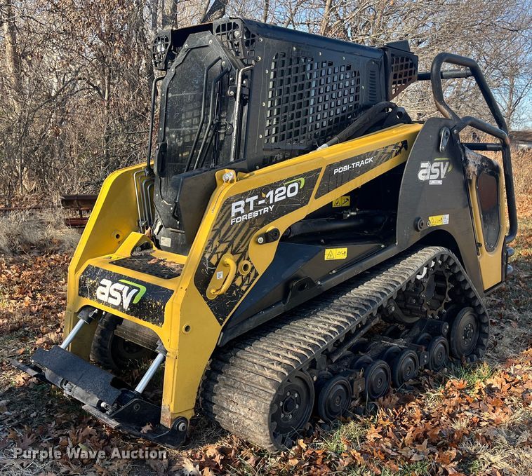 2018 ASV RT120 Posi Track  tracked skid steer loader - MN9425
