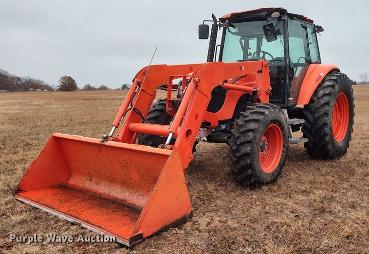 2014 Kubota M108S  MFWD tractor - LK9407