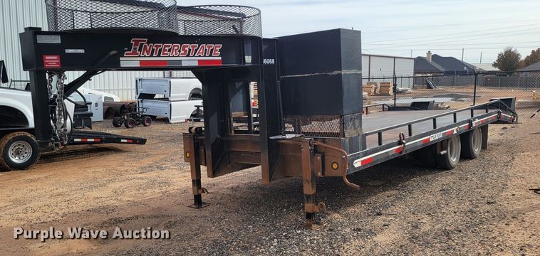 2012 Interstate G20DTA  equipment trailer - LG9360
