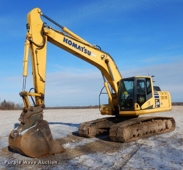 2014 Komatsu PC210LC-10  excavator - AF9365