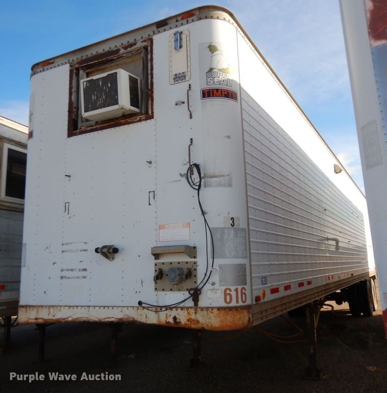 1984 Timpte TA136R  dry van trailer - AF9380