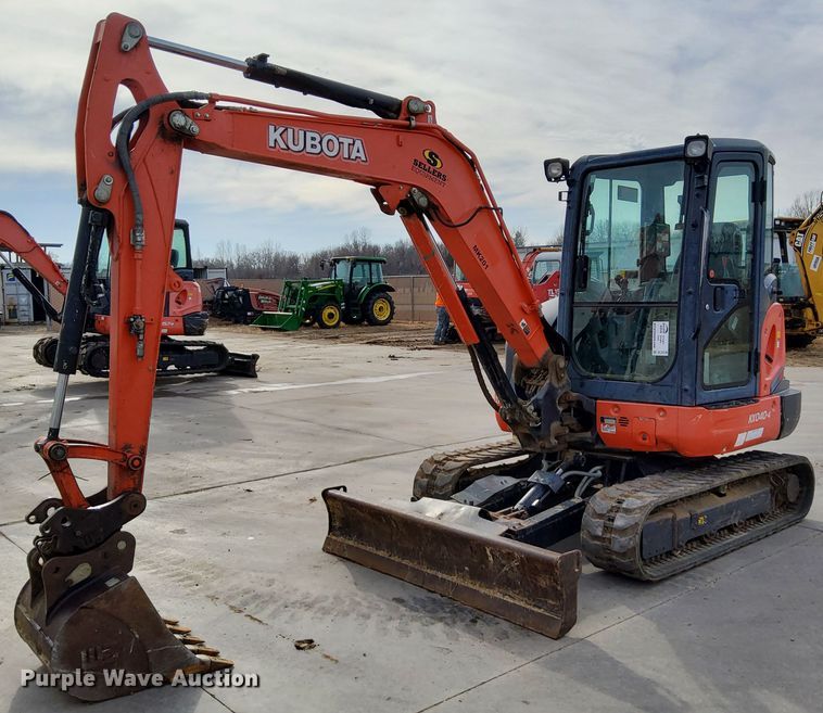 2015 Kubota KX040-4  mini excavator - DL2276