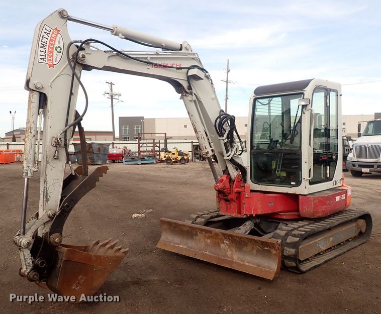 2008 Takeuchi TB153FR  mini excavator - DQ5042