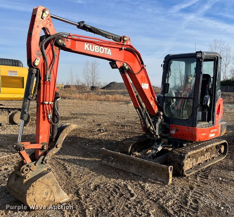 2014 Kubota KX040-4  mini excavator - DR7371