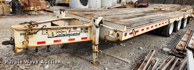 2006 Brooks Brothers OW-22.5K-A  equipment trailer - JB9741