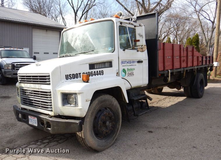 1997 Mack CS300P  dump flatbed truck - JL9759