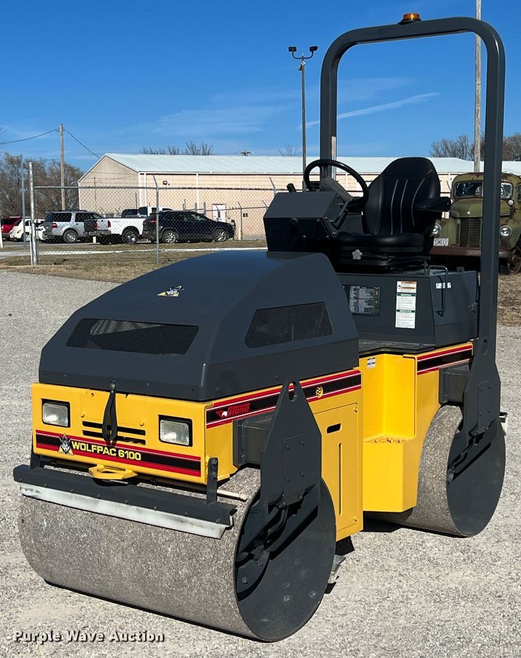 2007 Stone WP6100  double drum vibratory roller - JV9466