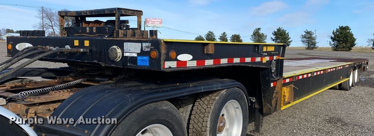 2013 Ledwell LW48HT210PB  drop deck equipment trailer - JW9290