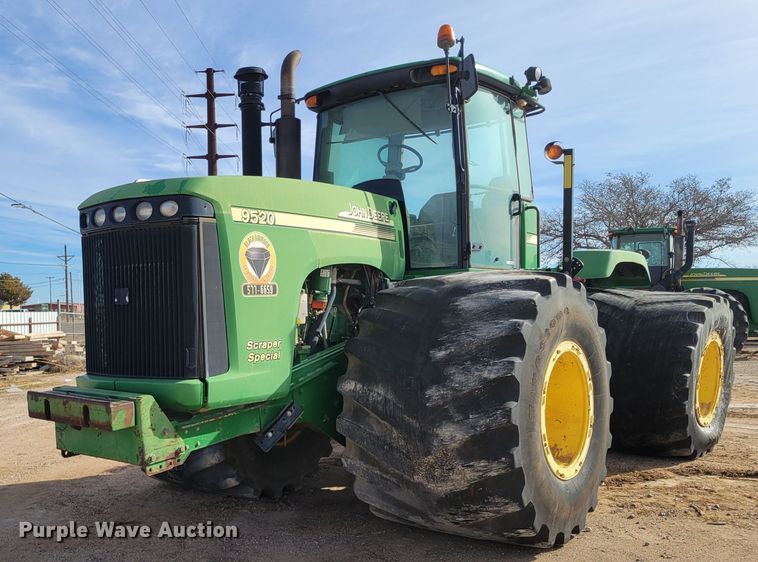 2006 John Deere 9520 Scraper Special  4WD tractor - LG9358
