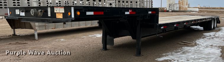 2017 Neville  drop deck equipment trailer - DM2533