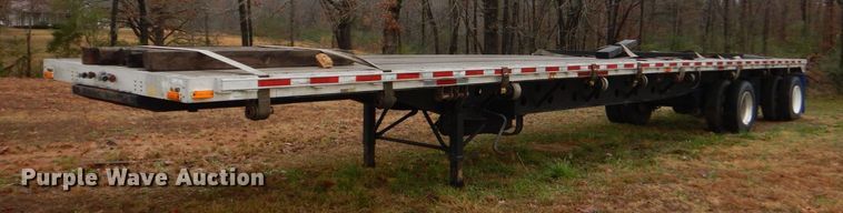 1999 Transcraft Eagle  flatbed trailer - LT9011