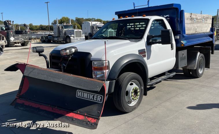 2008 Ford F450 Super Duty XL  dump truck - JD9238